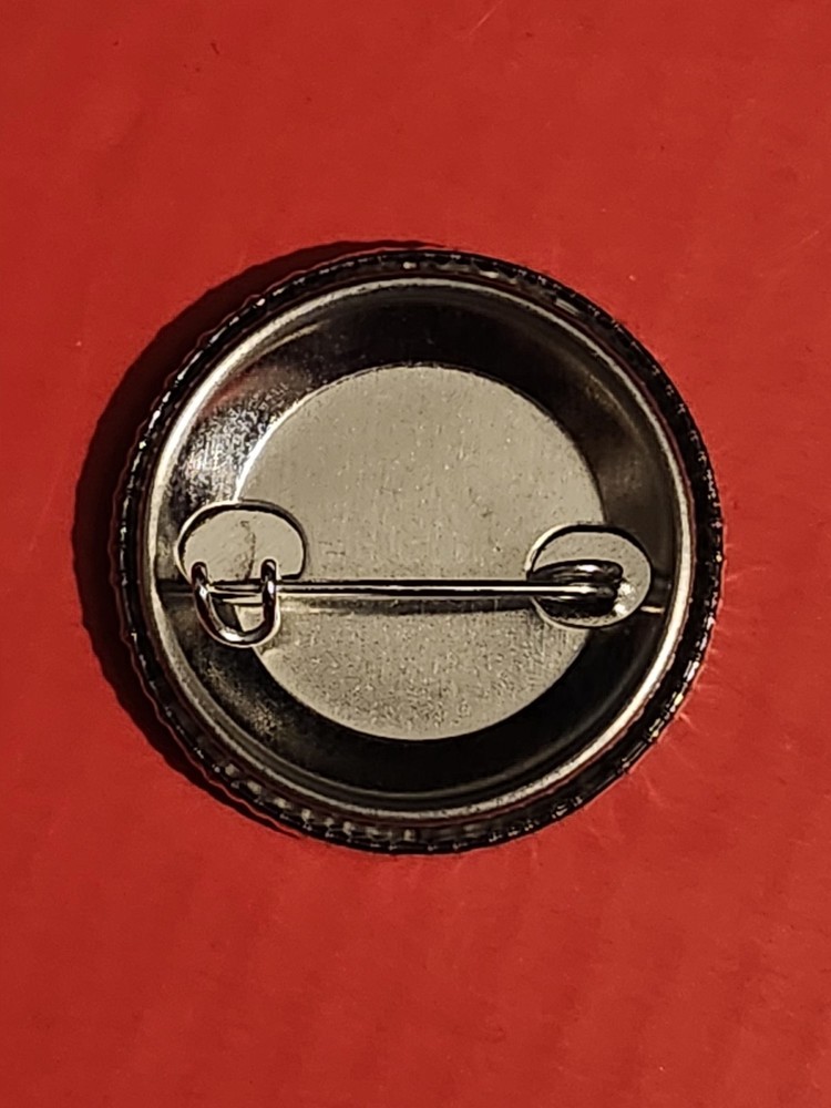 Friday the 13th Mask Button Pin Size 1.25 Small