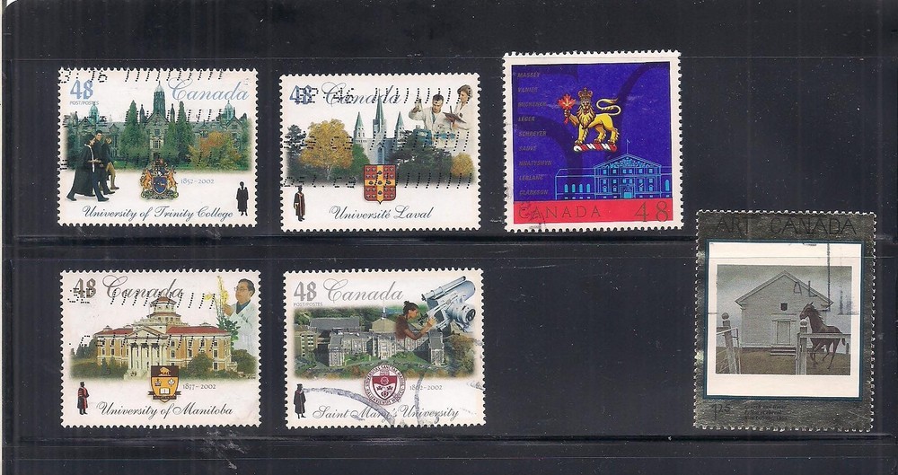 Canada  #1940-1945 used