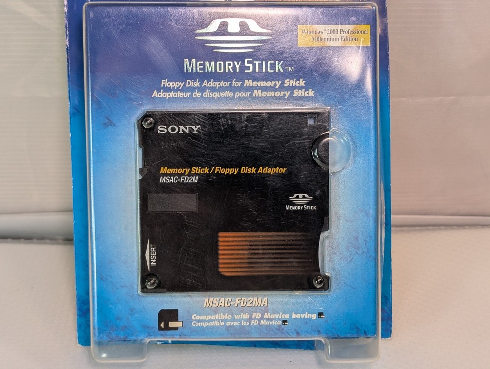 Sony MSACFD2M Floppy Disc Interface Adapter for Memory Stick (MSAC-FD2MA)