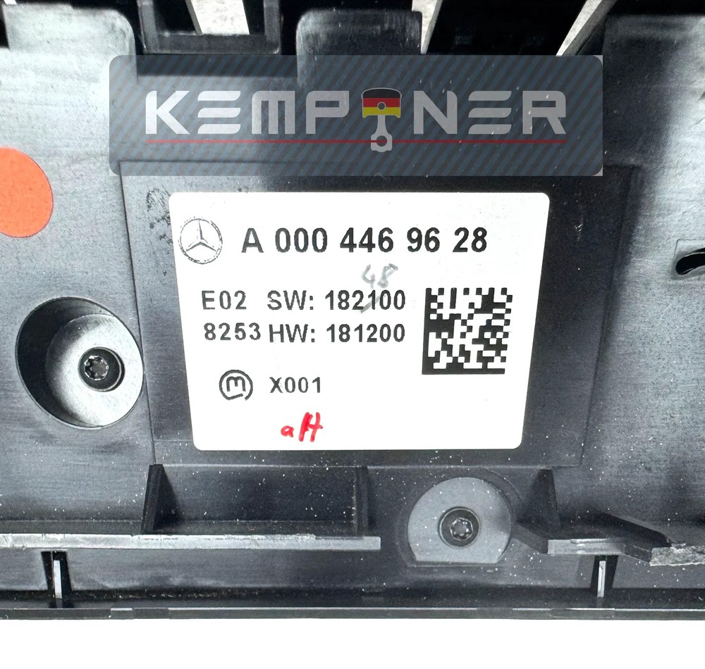 A0004469628, climate control panel automatic climate control for Actros MP4, original Mercedes