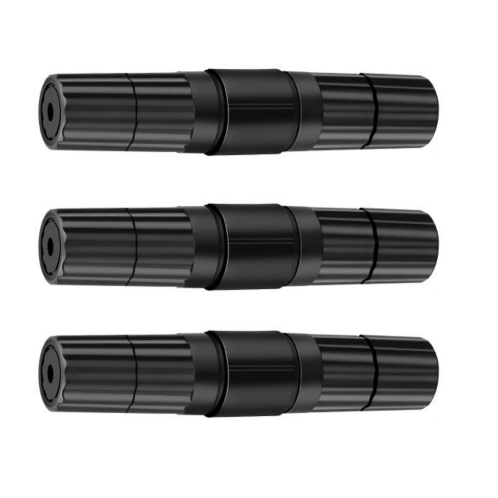 3x RJ45 Waterproof Shielded Network Ethernet Cable Extender Coupler