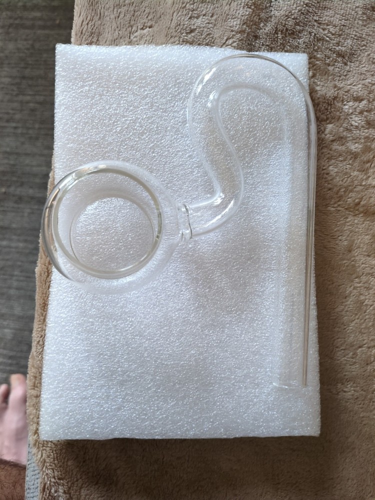 17 mm glass spin Lily pipe