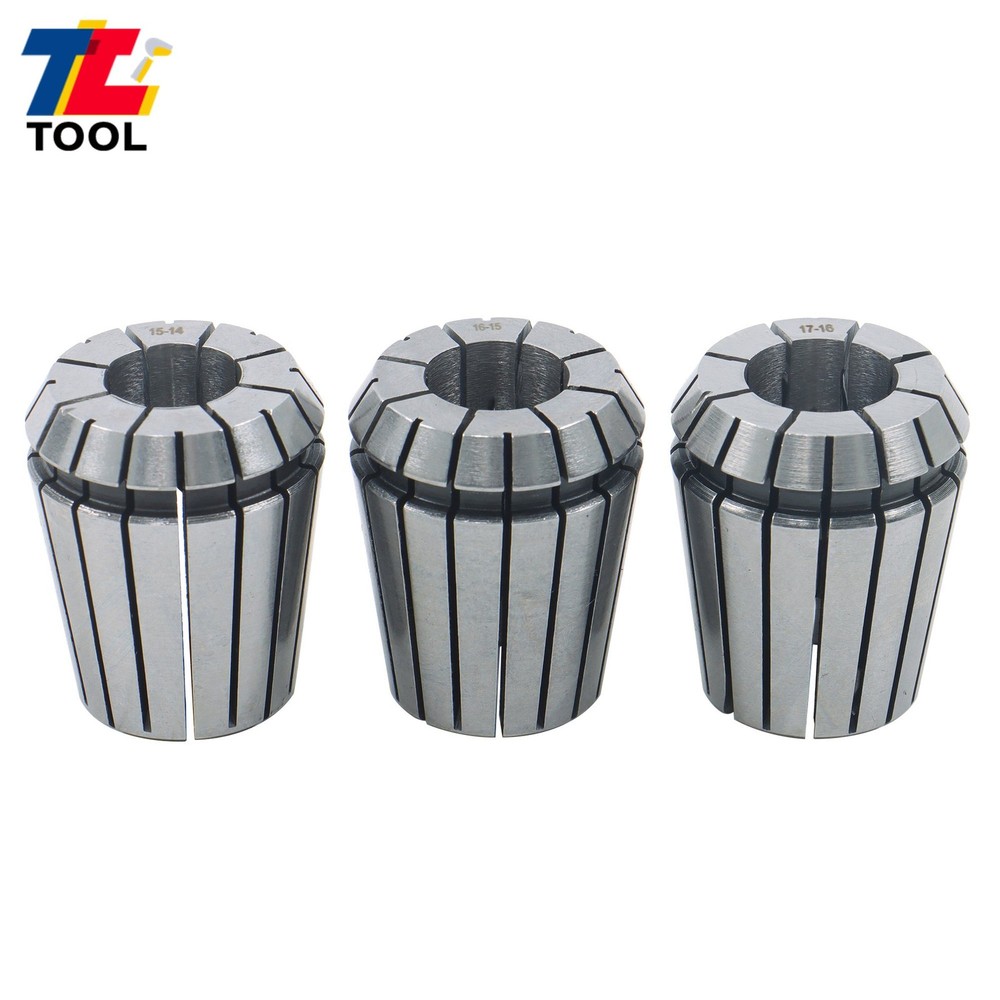 ER32 Collet 18 Pack Set MT3 M12 Thread Spring Type for CNC Milling Engraving