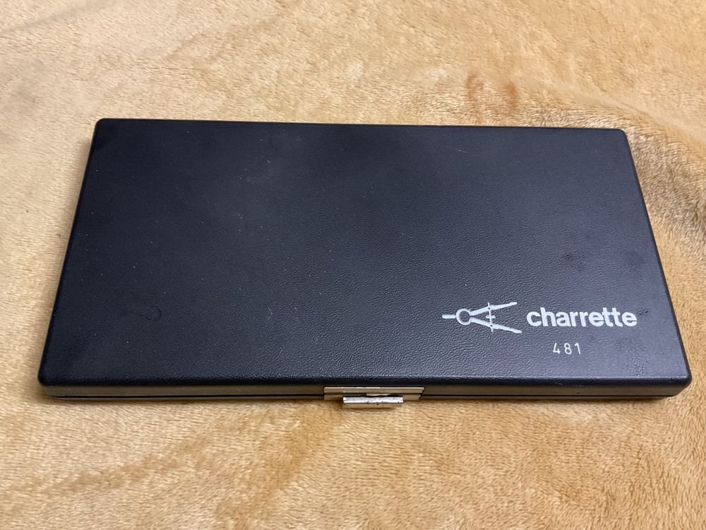 Drawing Set Charrette 481 Drafting/Architectural/Engineering Precision+hard case