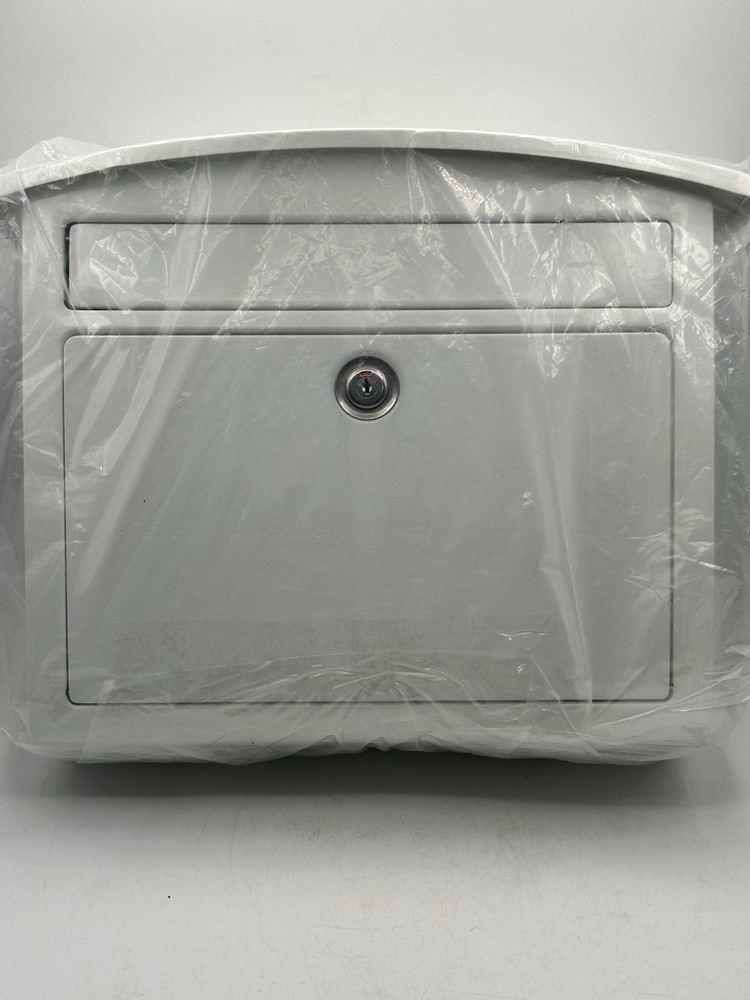 Dal Rae Architectural Mailbox Locking Wall Mount Mailbox 2562W-10 Front Access