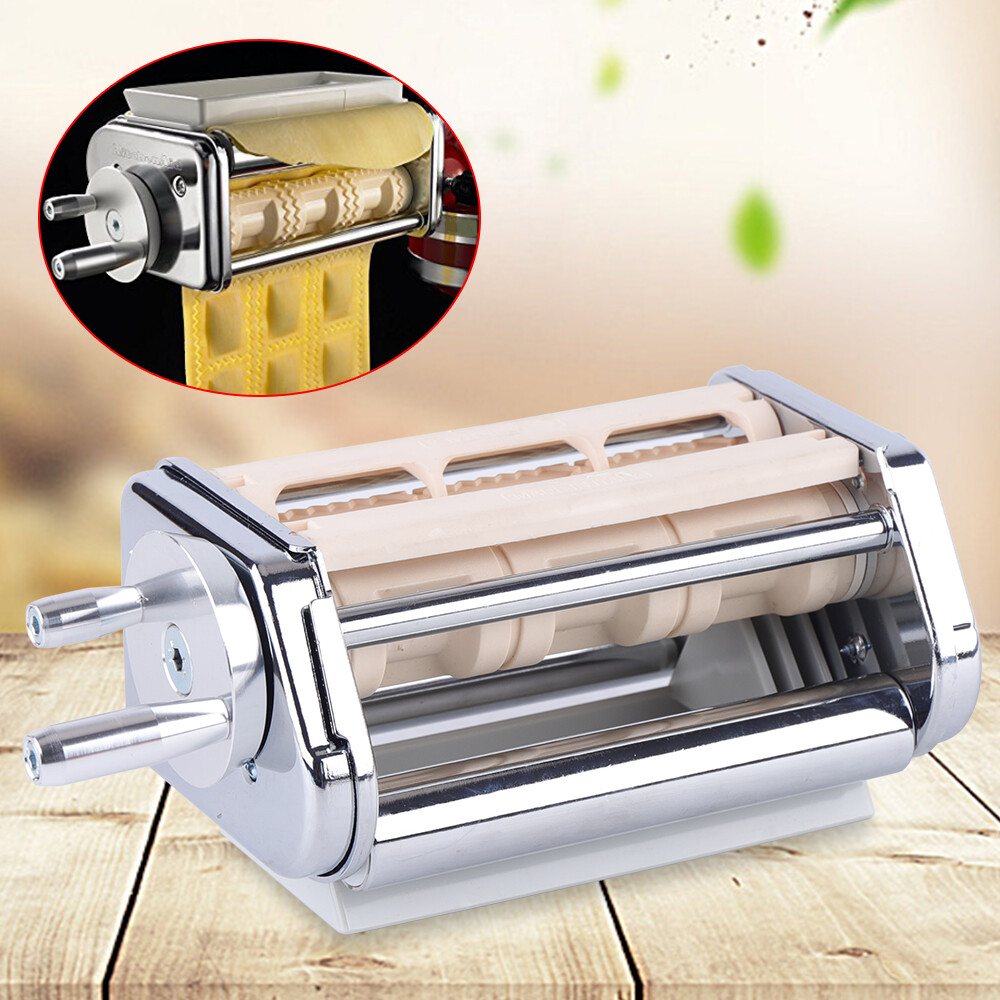 Pasta Roller Cutter Maker Stand Mixer attachment Set Stainless