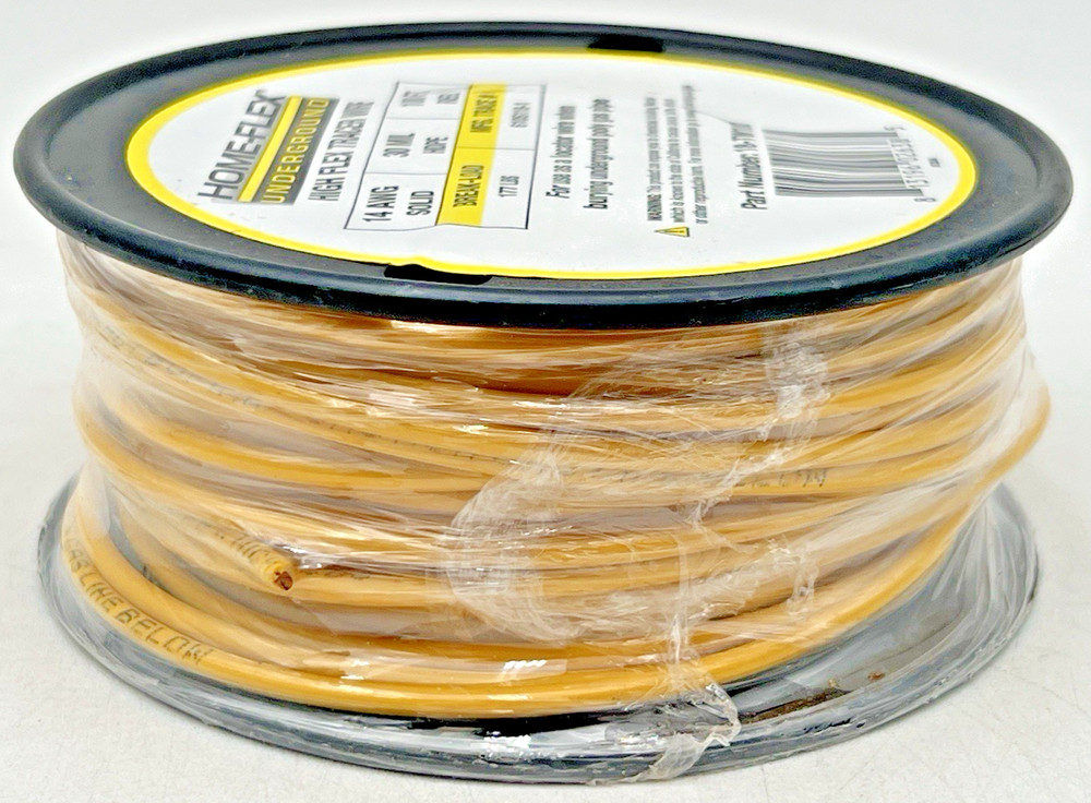 HOME-FLEX (3) 1/2" COUPLERS, TRACER WIRE, (2) THREADED TRANSITIONS & 100' PIPE
