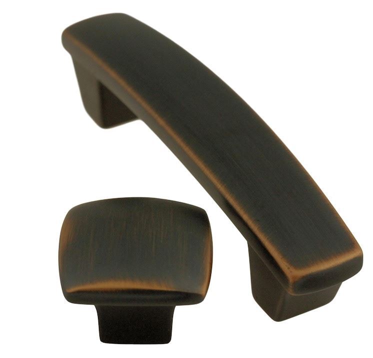 3" Beautiful Pull Venetian Bronze