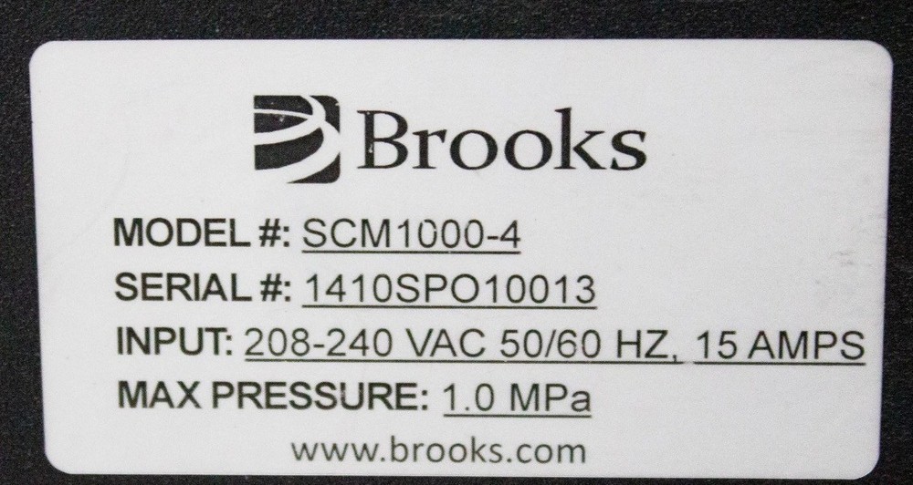 Brooks Sonic Man SCM1000-4 Microplate & Tube Based Sample Preparation Device