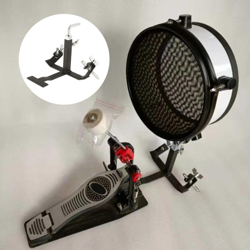 Percussion Mount Adjustable Attach Mountable Percussion Cow Bell for Concert