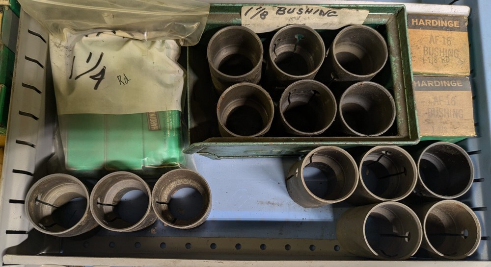 Hardinge AF16 Bushing, Multiple Sizes