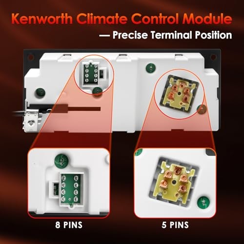 599-5511 Climate Control Module, Heavy Duty A/C Plate Air Conditioning Switch