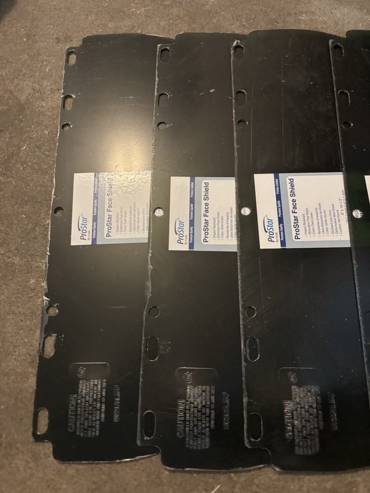 5 Pack 4178 DARK GREEN Replacement Welding Grinding Face Shield Window Visor