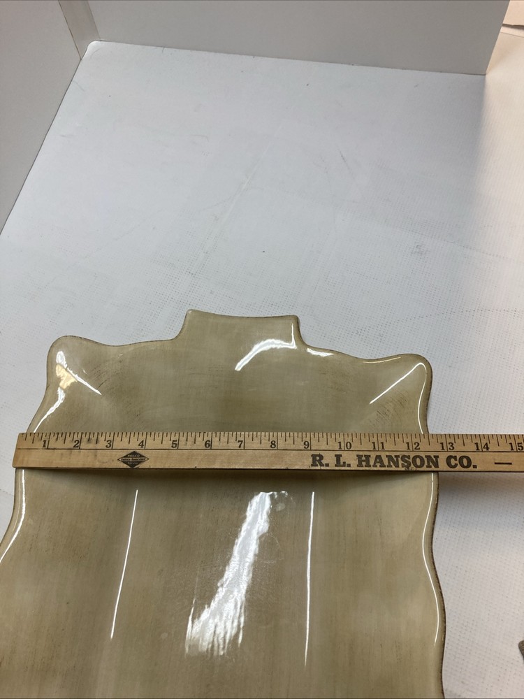campagnolo tabletops unlimited rectangular Beige/tan serving platter