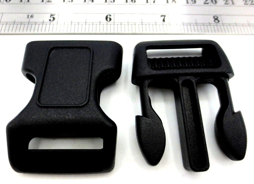 Backpack Strap Buckle Fits 25mm, 1" Wide Strap Webbing, Durable! Free Shipping!