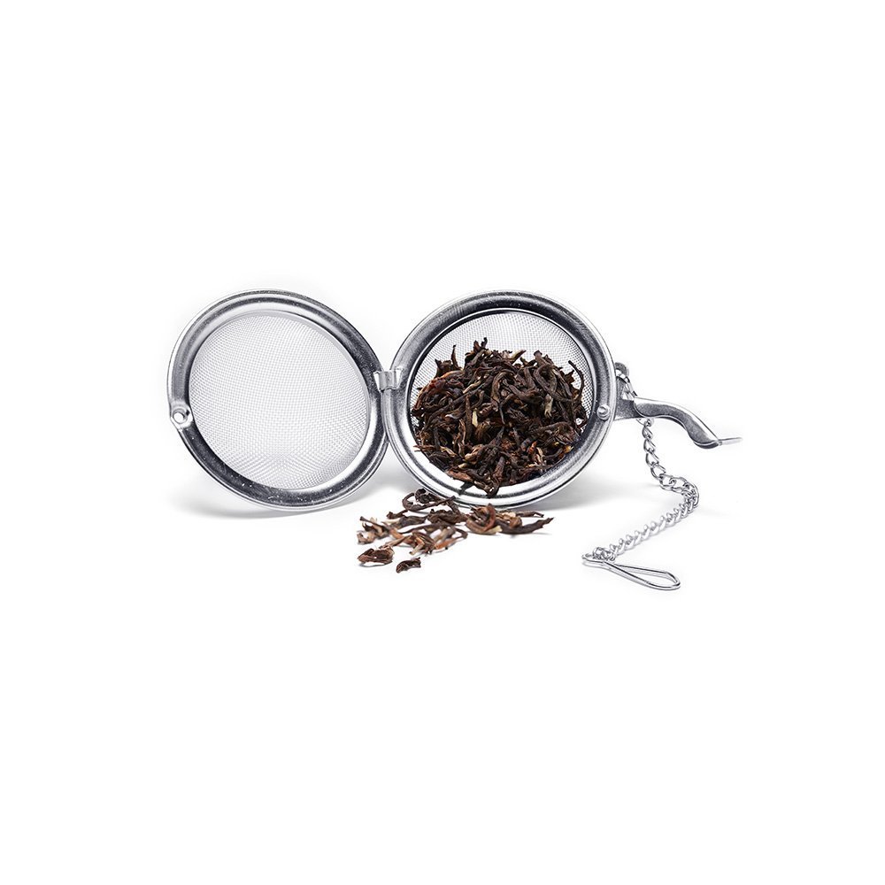 Stainless Steel Tea Infuser Ball - Mesh Loose Leaf Herb Strainer, Secure Locking
