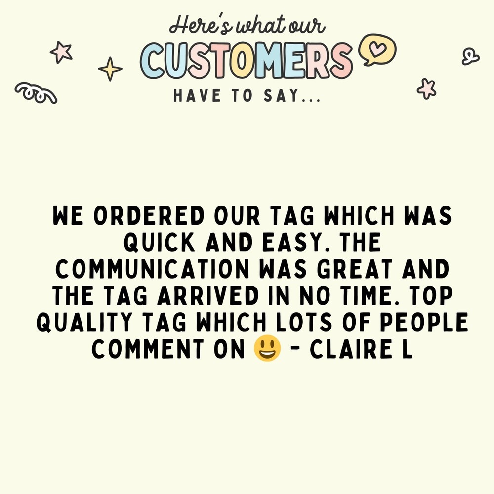 Rocket Dog Tag – Custom Pet ID Tag with Space Rocket Design & Personalized Info