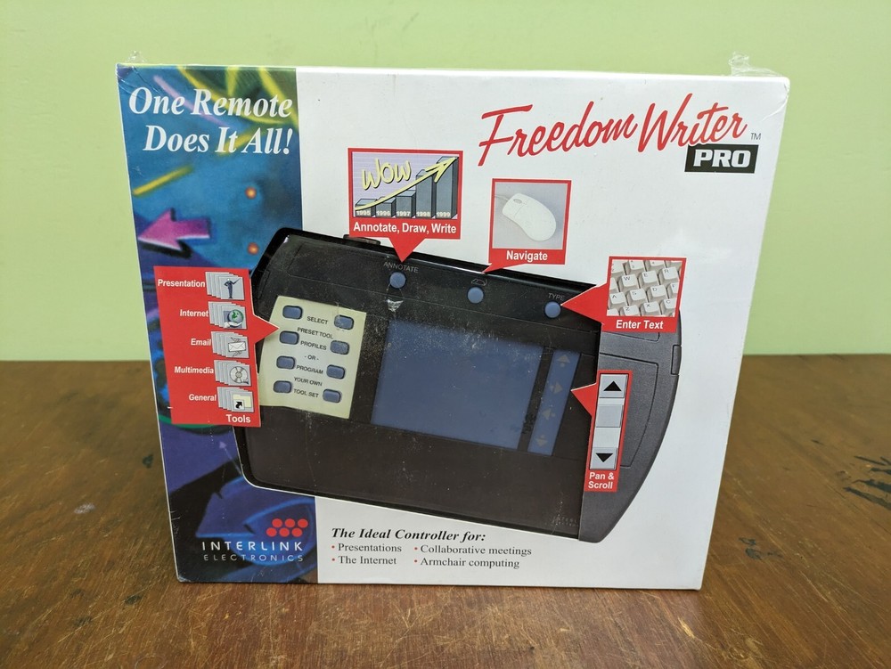 Interlink Freedom Writer Pro Vintage Electronic Presentation Device