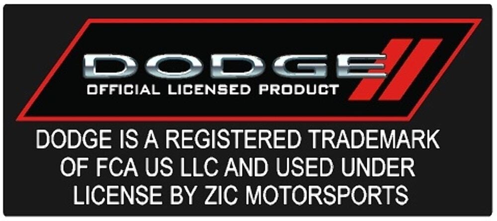 Dodge Challenger Script Steel Sign - Grey - Large - 28" X 6"
