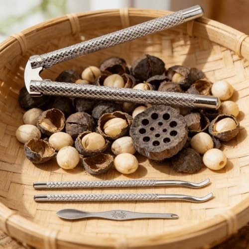 Nut Cracker Tool,Seafood Tools, Stainless Steel Nut Crackers for All Nuts