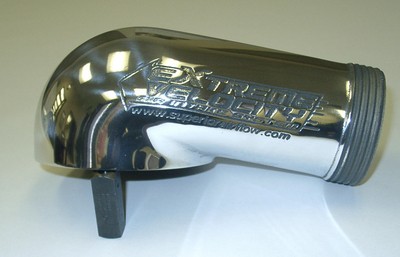 Polished 4150 O-Ringed Carb Hat (Without Divider Blade)