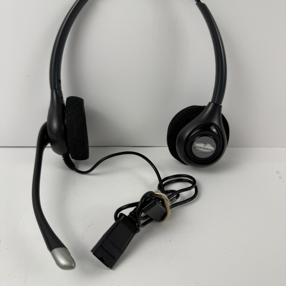 Plantronics DA80 USB Audio Processor Telephone With Headset Tested Working