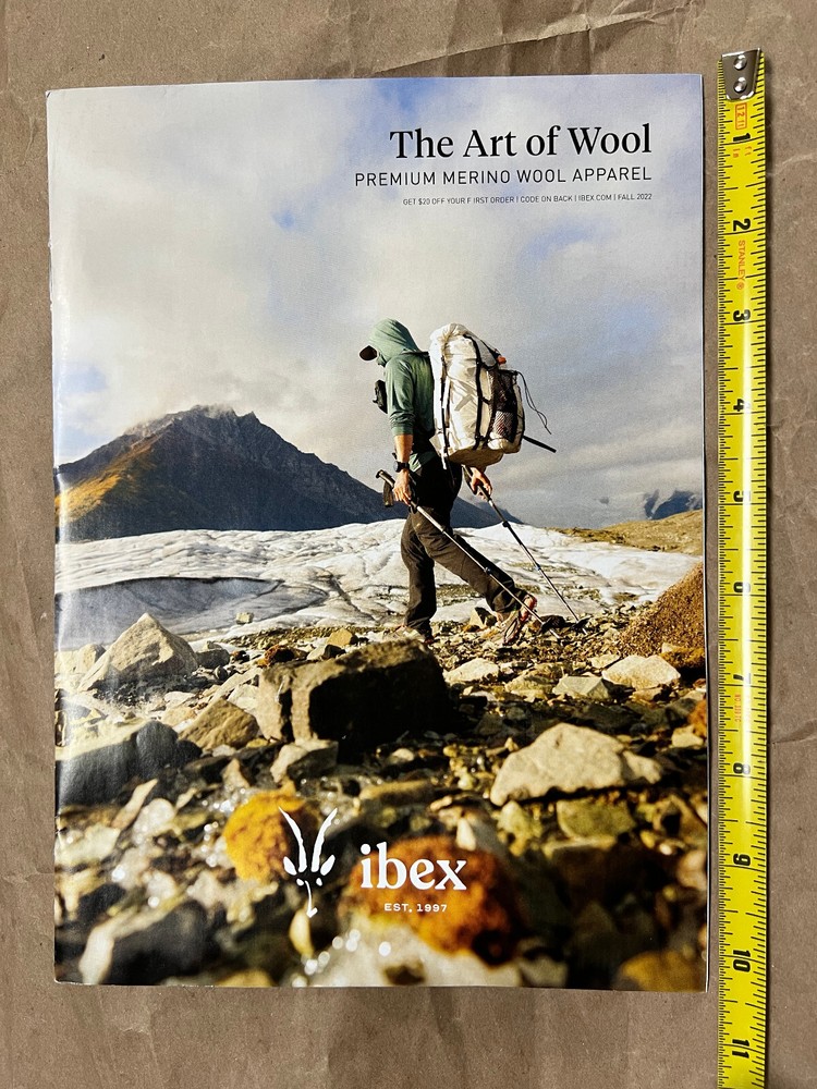 Ibex Wool catalog, Fall 2022