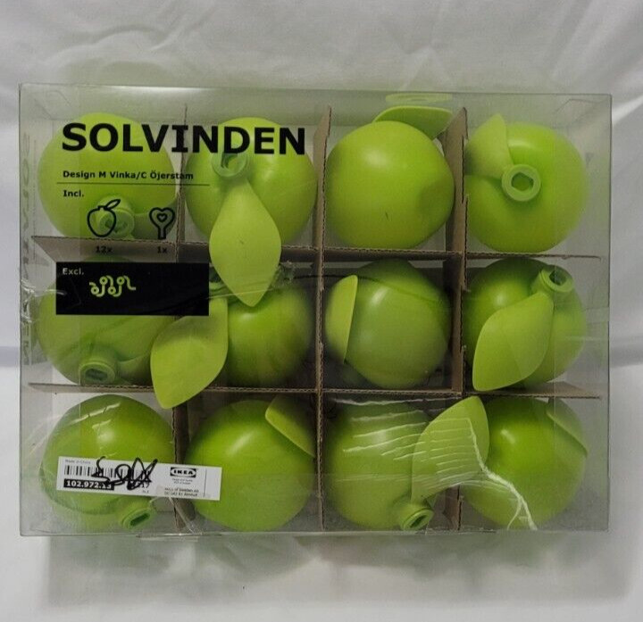 Ikea Solvinden Green Apple String Light Covers (Lights not included)