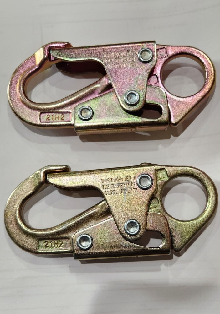 6-PACK Double locking  Rope Snap Hook (5000 LBS gate strength)