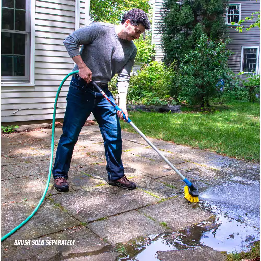 Lock-On 48 In. Aluminum Water Flow Pole (2-Pack)