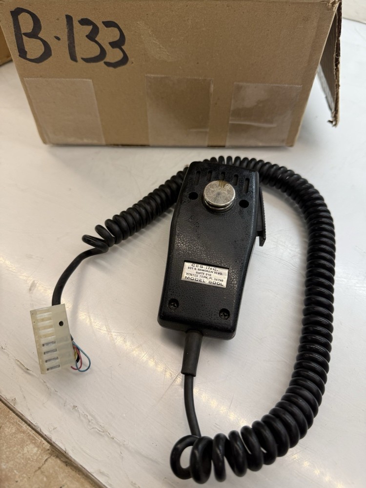 CES Model 600L Touch Tone Microphone