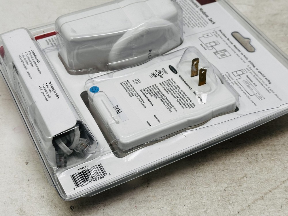 Belkin Wireless Modem Jack Model F8V1027 - New, Damaged Opened Package