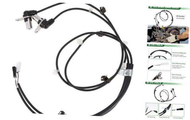 ABS Wheel Speed Sensor ABS Sensor Anti-lock Braking System Sensor for Suzuki
