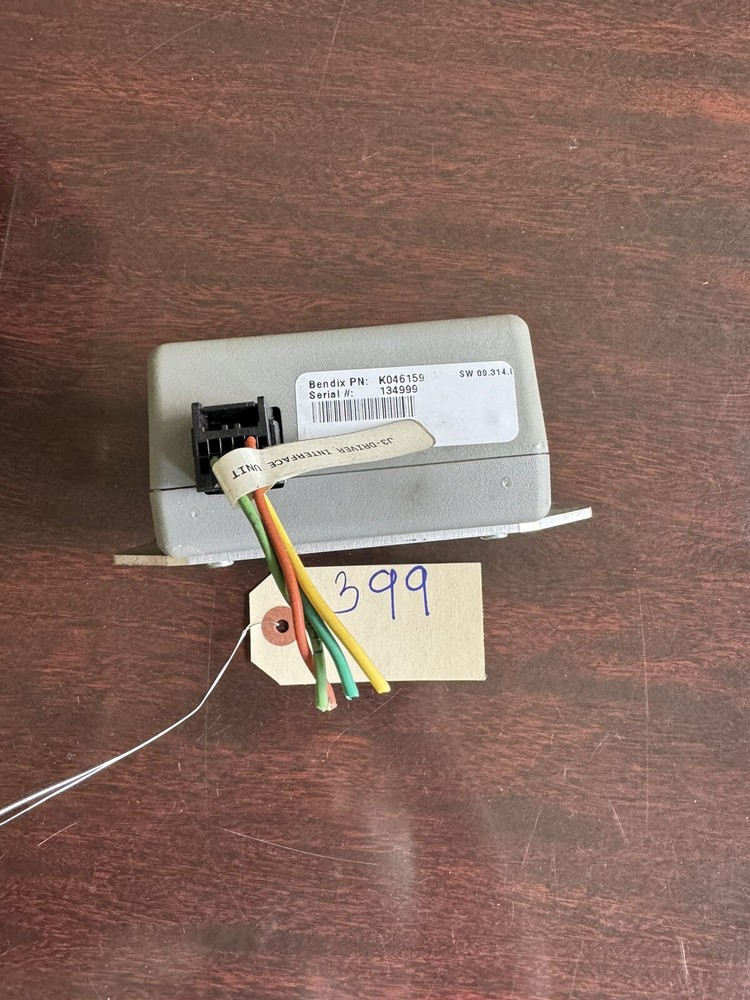 Safety/Warning: BENDIX RADAR DRIVER DISPLAY - P/N: K046159
