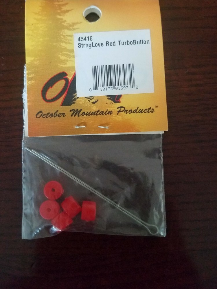 October mountain products stronglove red turbo Button