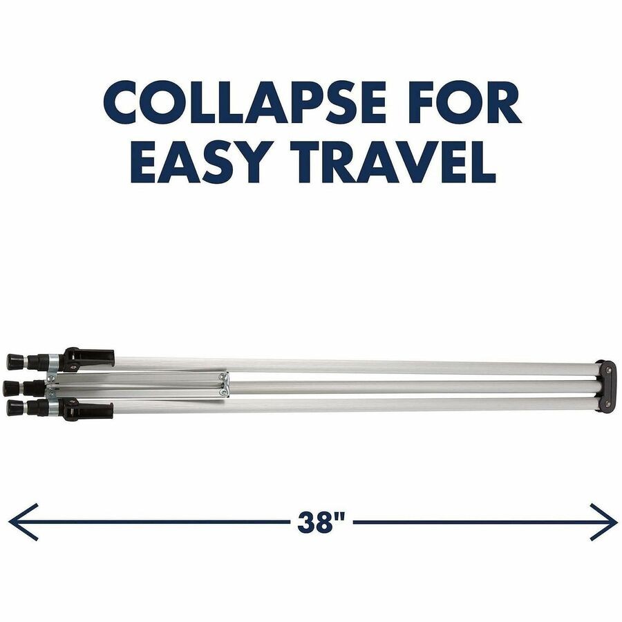 Quartet 50e Lightweight Easel Stand - Aluminum - Silver