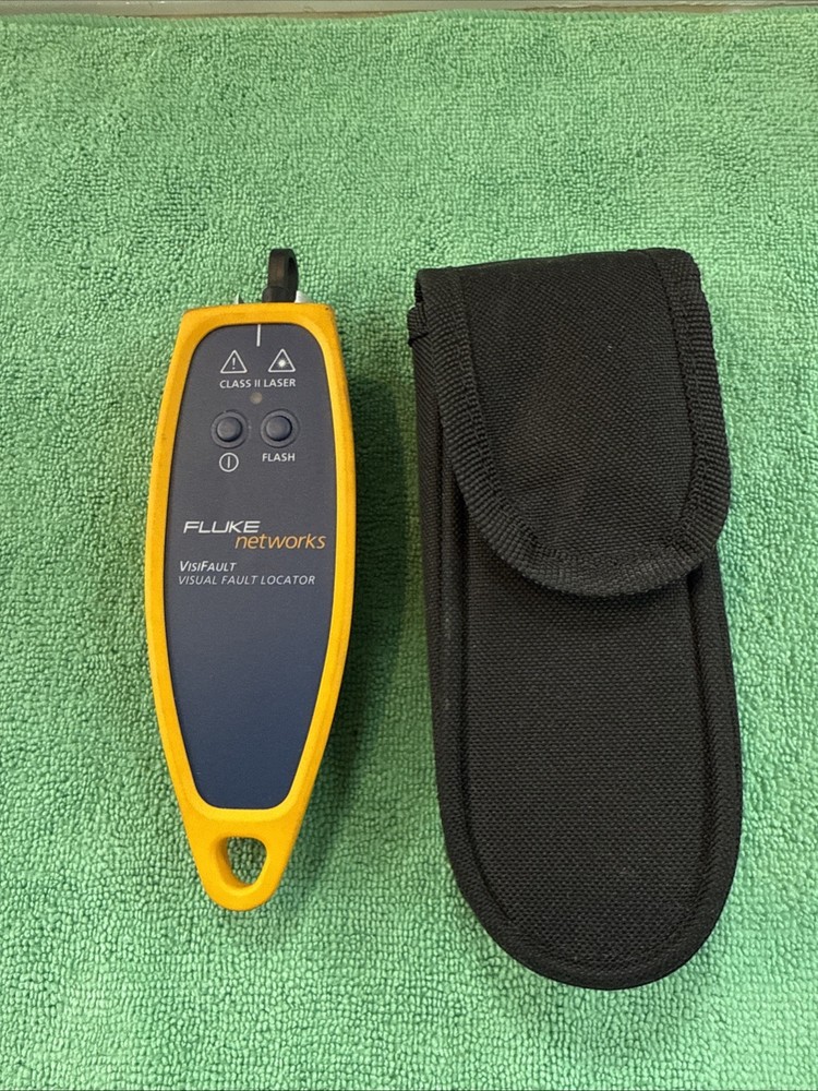 Fluke VisiFault Single Mode & Multimode Visual Fault Locator w/case