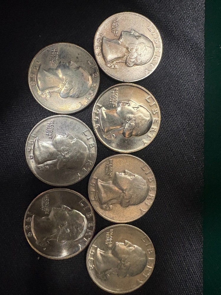 1965-1987 Both P&D Mints - Complete Set of Washington Quarters