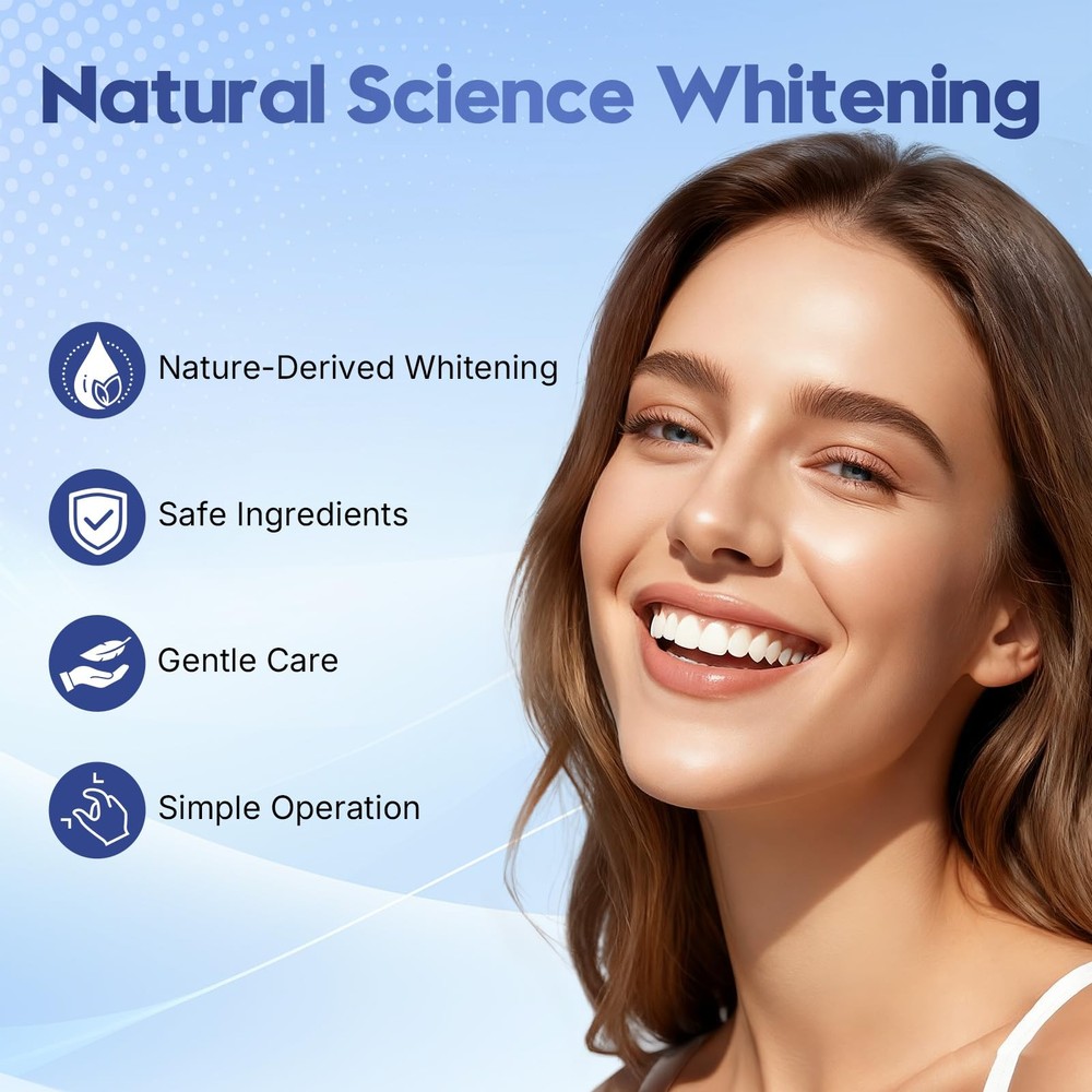 Teeth Whitening Strips for Sensitive Teeth, Enamel Safe White Strips for Teet...