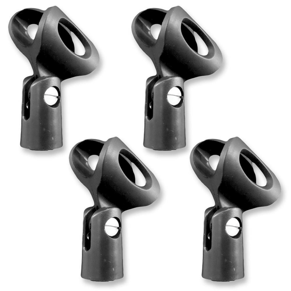 Mic Holders -Wireless Large Barrel Indestructible Microphone Clip -Performanc...