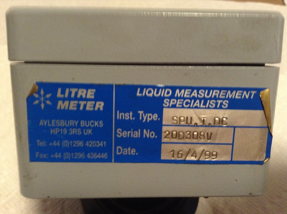 Litre Meter SPU.I.DC Flow Meter