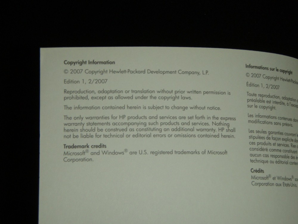 HP Officejet Pro L7500 / L7600 / 7700 Getting Started Guide (Edition 1)