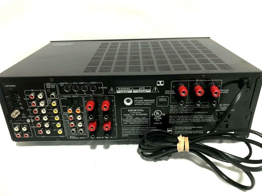 ONKYO TX-DS494 AV Receiver