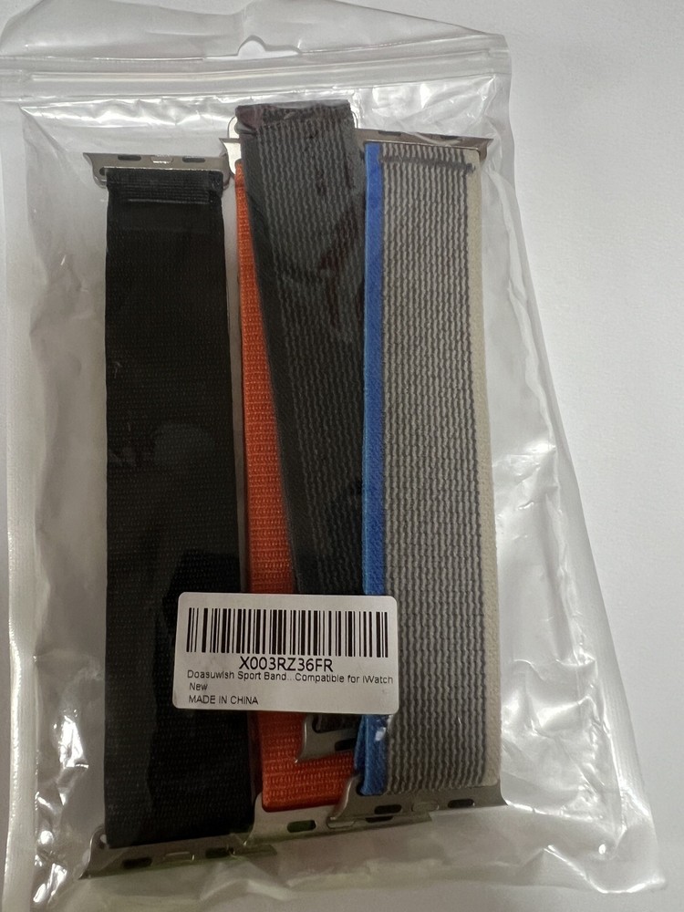 4 Pack Alpine Loop and Trail Loop Compatible with Apple Watch Band