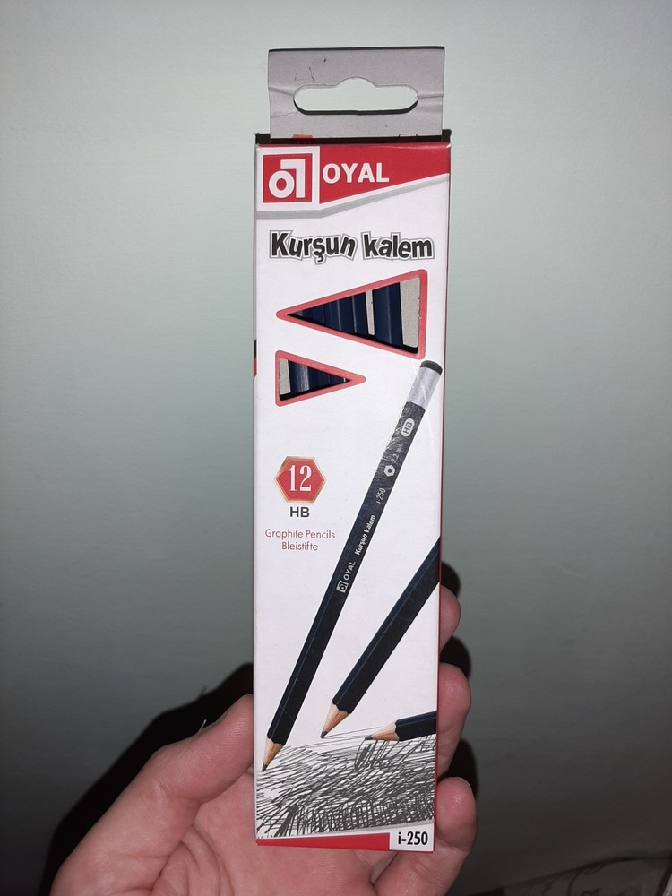 Used pencil - open box