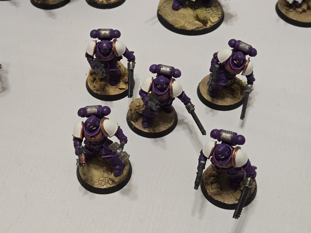 Space Marine Painted Army