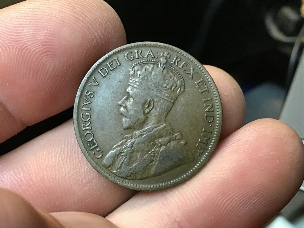 1917 Canada Large Cent, 1 Coin
