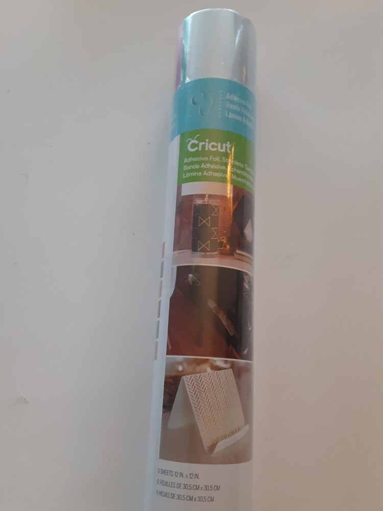 Cricut Adhesive Foil “STAINLESS SAMPLER” - Sealed