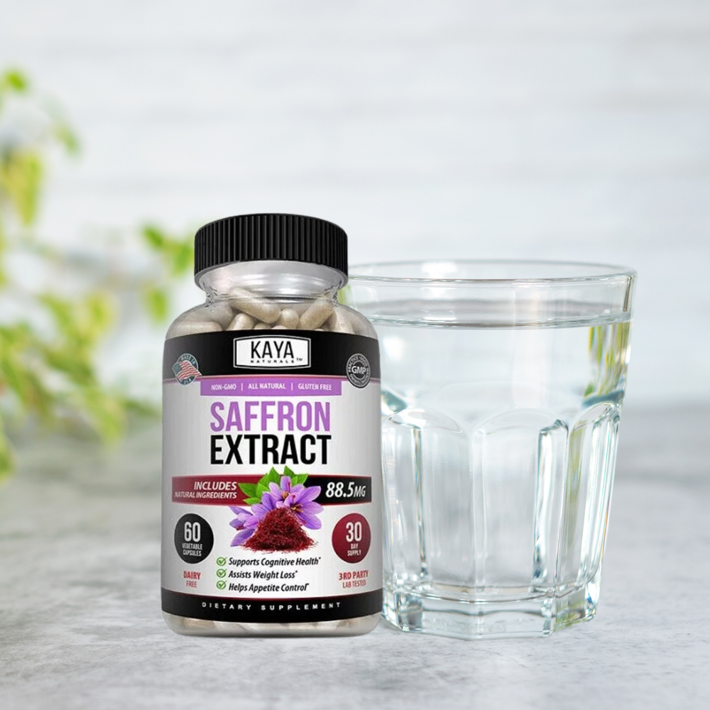 Saffron Crocus Extract 60ct Seasonal Depression Focus Support Appetite Control