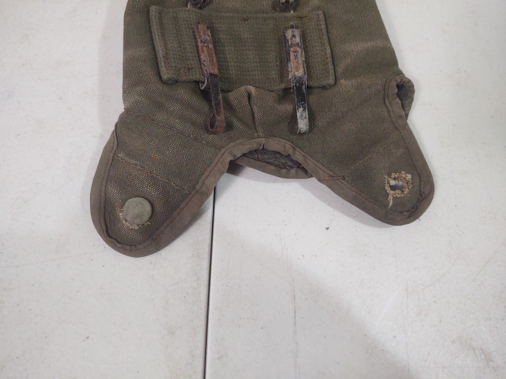Vintage US Military Surplus Canteen Cover Broken Snap